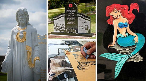 Memorial craftsmanship and designs