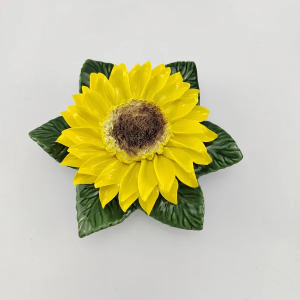 Sunflower ceramic flower design